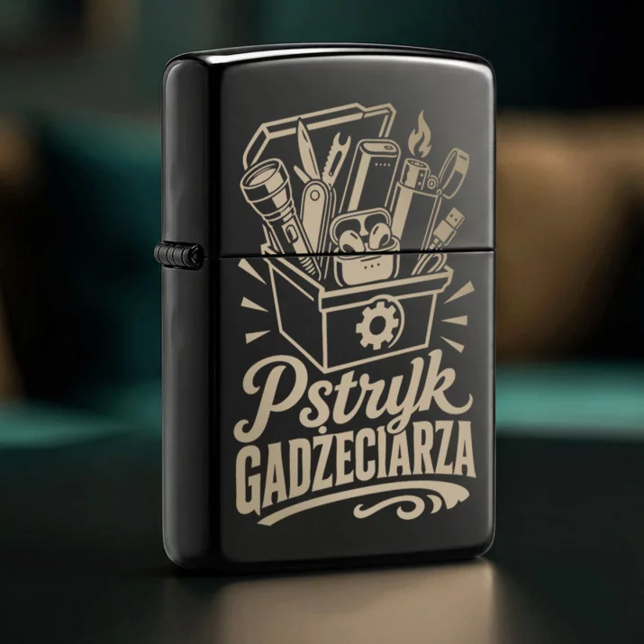 Zapalniczka Z Grawerem Dla Gadżeciarza Prezent Dla Mężczyzny: Kult Pstryku