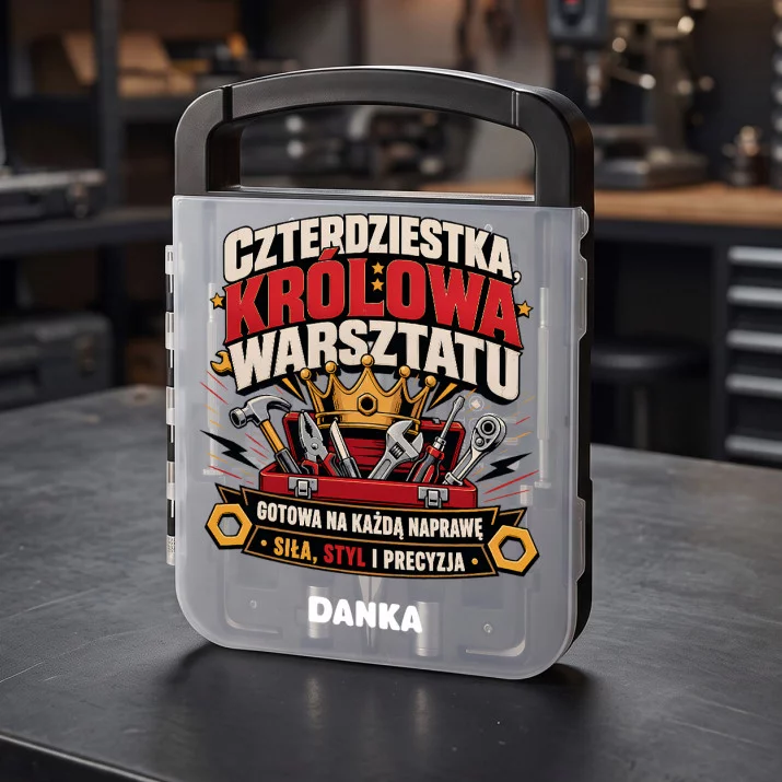 Zestaw Narzędzi Na 40 Urodziny Prezent Dla 40 Latki Kobiety: Królowa Warsztatu Zestaw Narzędzi Na 40 Urodziny Prezent Dla 40 Latki Kobiety: Królowa Warsztatu