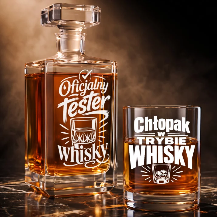 Zestaw Do Whisky Na Dzień Chłopaka Prezent Dla Chłopaka Mężczyzny: Śmiech Przy Szklance Zestaw Do Whisky Na Dzień Chłopaka Prezent Dla Chłopaka Mężczyzny: Śmiech Przy Szklance