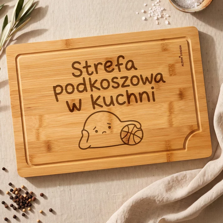 Deska Do Krojenia Dla Koszykarki Prezent Dla Kobiety: Koszykarska Kuchnia Deska Do Krojenia Dla Koszykarki Prezent Dla Kobiety: Koszykarska Kuchnia