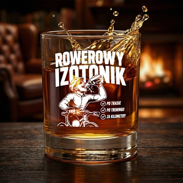 Szklanka Do Whisky Dla Rowerzysty Prezent Dla Mężczyzny: Rowerowy Izotonik