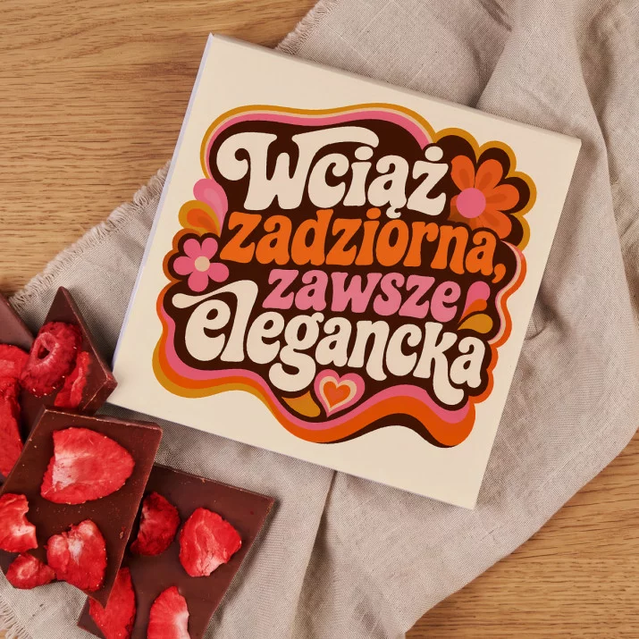 Czekolada Z Truskawkami Na 60 Urodziny Prezent Dla 60 Latki Kobiety: Zadziorny Szyk Retro Czekolada Z Truskawkami Na 60 Urodziny Prezent Dla 60 Latki Kobiety: Zadziorny Szyk Retro
