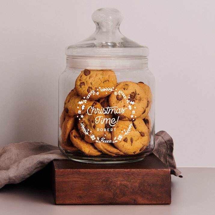 Christmas time - Słoik na ciastka Christmas time - Słoik na ciastka