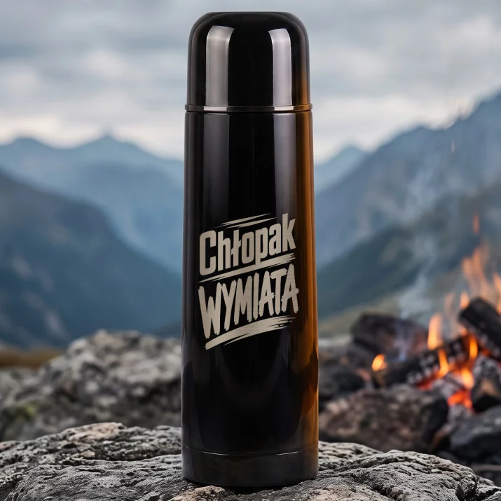 Termos 500ml Dla Chłopaka Prezent Na Dzień Chłopaka Dla Mężczyzny: Chłopak Wymiata Termos 500ml Dla Chłopaka Prezent Na Dzień Chłopaka Dla Mężczyzny: Chłopak Wymiata