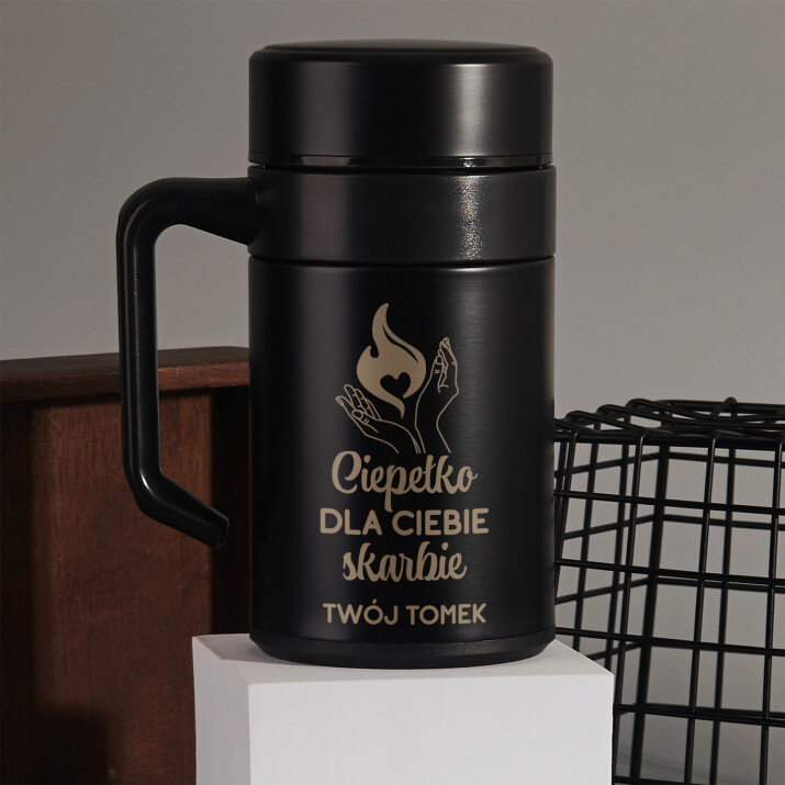 Ciepełko dla ciebie - Kubek termiczny 400 ml