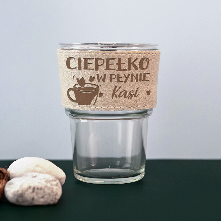 Ciepełko w płynie - Kubek szklany