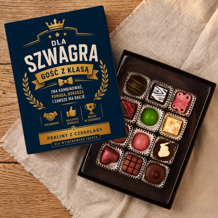 Czekoladki Dla Szwagra Prezent Dla Mężczyzny: Dla Szwagra – Gość Z Klasą