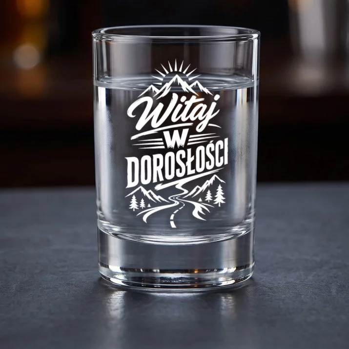Kieliszki Do Wódki Na 18 Urodziny Prezent Dla Mężczyzny: Toast Dorosłości Kieliszki Do Wódki Na 18 Urodziny Prezent Dla Mężczyzny: Toast Dorosłości