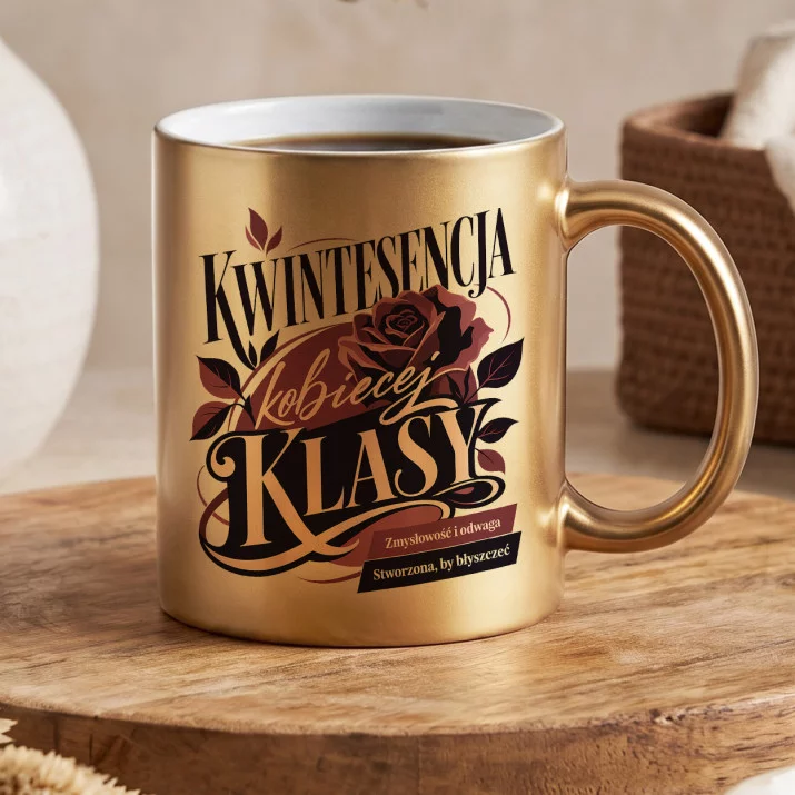 Złoty Kubek Na 25 Urodziny Prezent Dla 25 Latki Kobiety: Elegancka Kobiecość Złoty Kubek Na 25 Urodziny Prezent Dla 25 Latki Kobiety: Elegancka Kobiecość