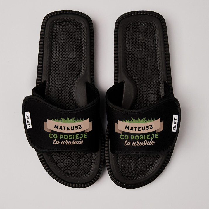 Co posieje to urośnie - Klapki Kubota