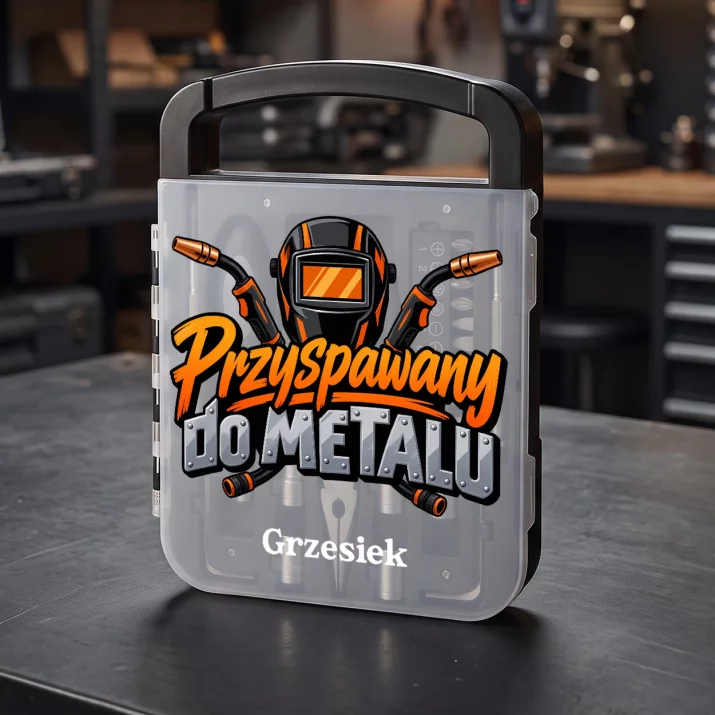 Zestaw Narzędzi Dla Spawacza Prezent Dla Mężczyzny: Przyspawany Do Metalu