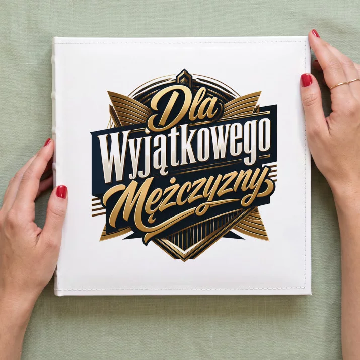 Album Na Zdjęcia Tradycyjny Dla Niego Prezent Na Walentynki Dla Mężczyzny: Męska Elegancja Album Na Zdjęcia Tradycyjny Dla Niego Prezent Na Walentynki Dla Mężczyzny: Męska Elegancja