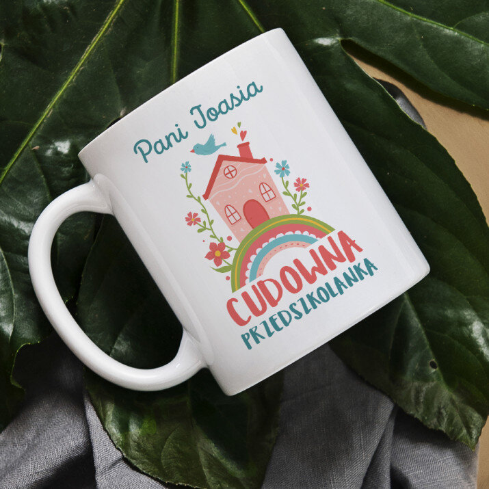 Cudowna przedszkolanka - Personalizowany Kubek