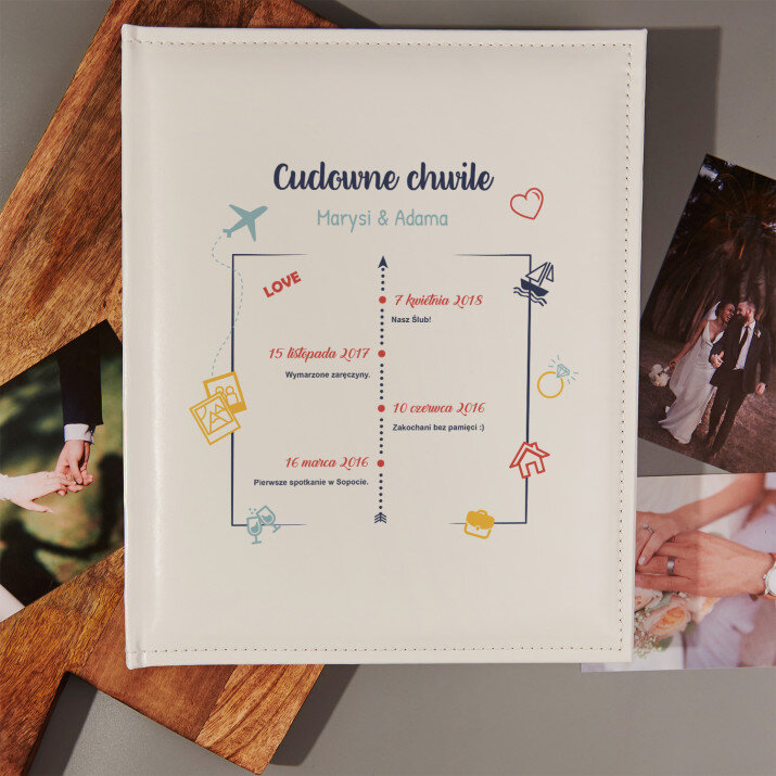 Cudowne Chwile - Personalizowany Album na zdjęcia