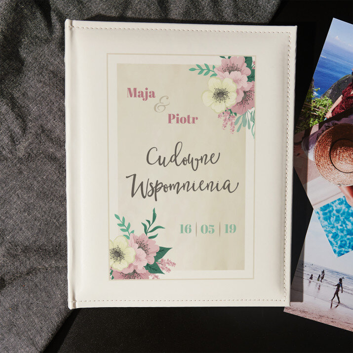 Cudowne wspomnienia - Personalizowany Album na zdjęcia