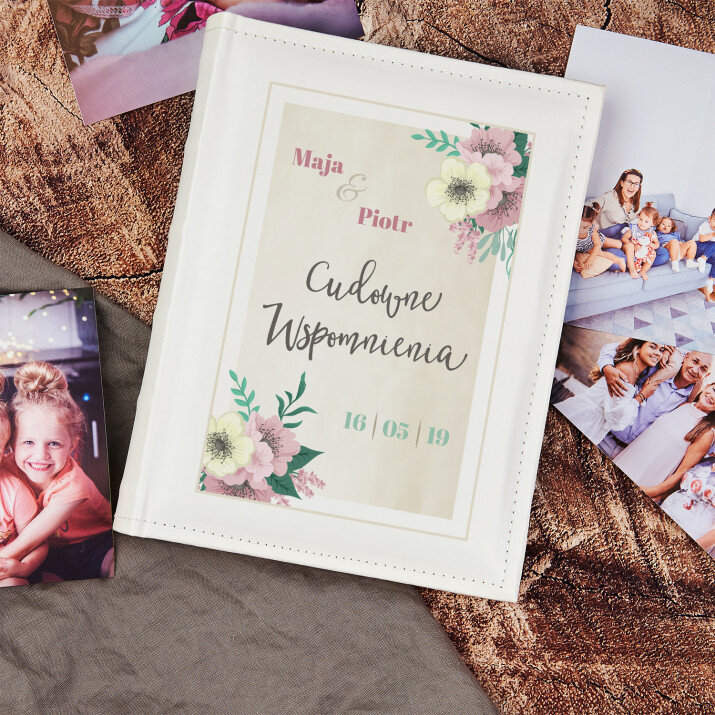 Cudowne wspomnienia - Personalizowany Album na zdjęcia