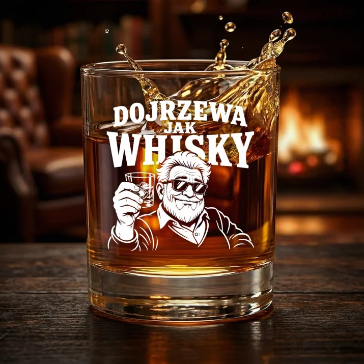 Szklanka Do Whisky Dla Seniora Prezent Dla Mężczyzny: Dojrzewa Jak Whisky Szklanka Do Whisky Dla Seniora Prezent Dla Mężczyzny: Dojrzewa Jak Whisky