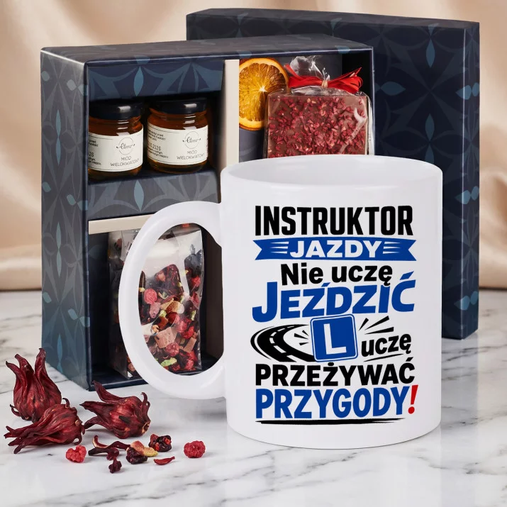 Zestaw Prezenowy Z Kubkiem Dla Instruktora Jazdy: Przygody Na Drodze