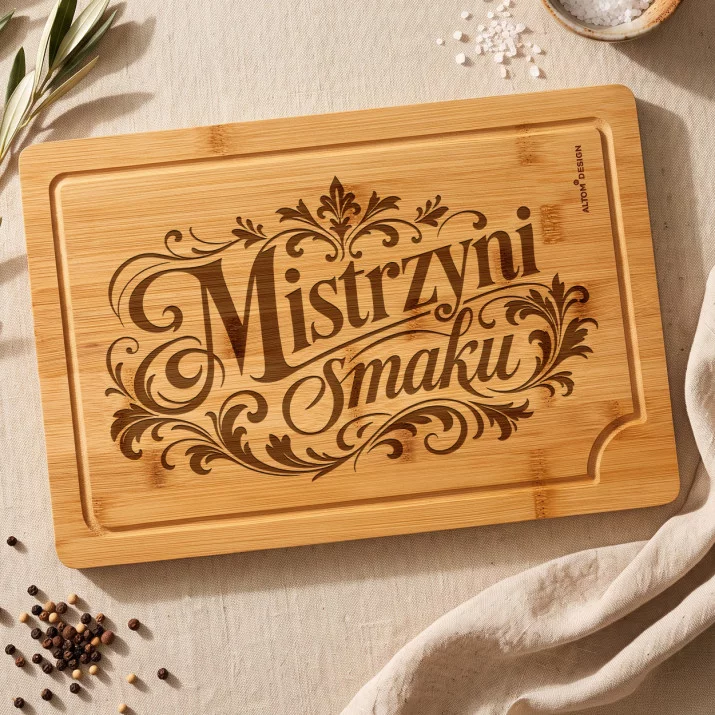 Deska Do Krojenia Dla Koleżanki Prezent Dla Kobiety: Akantowa Elegancja