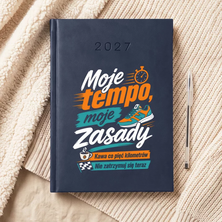 Kalendarz Książkowy A5 2027 Dla Biegacza Prezent Dla Mężczyzny: Biegowy Humor Kalendarz Książkowy A5 2027 Dla Biegacza Prezent Dla Mężczyzny: Biegowy Humor