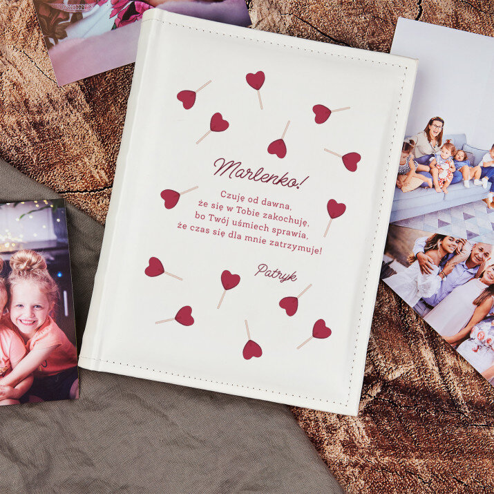 Czuję, że się w Tobie zakochuję - Personalizowany Album na zdjęcia
