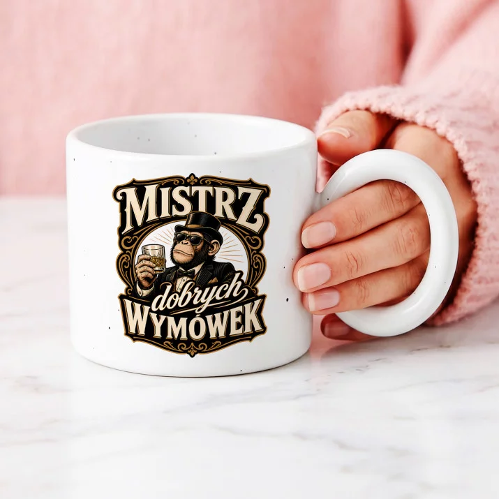 Kubek Z Okrągłym Uchem Dla Kolegi Prezent Dla Mężczyzny: Whiskyowy Humor