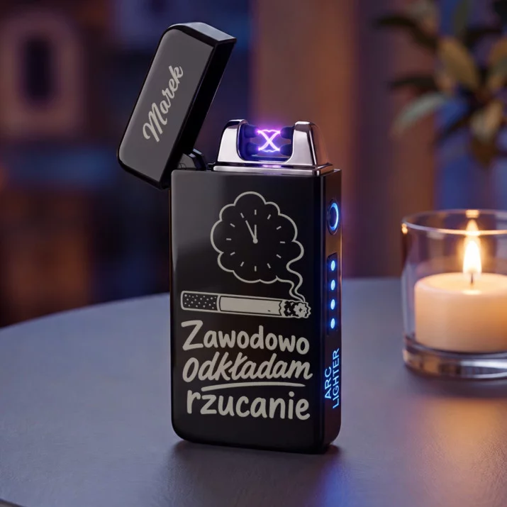 Zapalniczka Z Grawerem Dla Palacza Prezent Dla Mężczyzny: Autoironia Palacza Zapalniczka Z Grawerem Dla Palacza Prezent Dla Mężczyzny: Autoironia Palacza