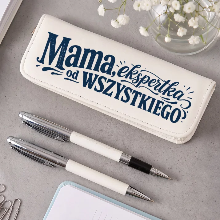 Zestaw Pióro i Długopis w Etui Na Dzień Mamy Prezent Dla Mamy Kobiety: Podpis Mamy