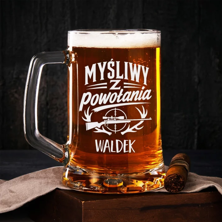Kufel Personalizowany z Grawerem Dla Myśliwego Na Święta Prezent: Duma Myśliwego Kufel Personalizowany z Grawerem Dla Myśliwego Na Święta Prezent: Duma Myśliwego