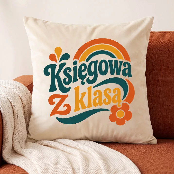Poduszka Dekoracyjna Dla Księgowej Prezent Dla Kobiety: Retro Elegancja Księgowej Poduszka Dekoracyjna Dla Księgowej Prezent Dla Kobiety: Retro Elegancja Księgowej