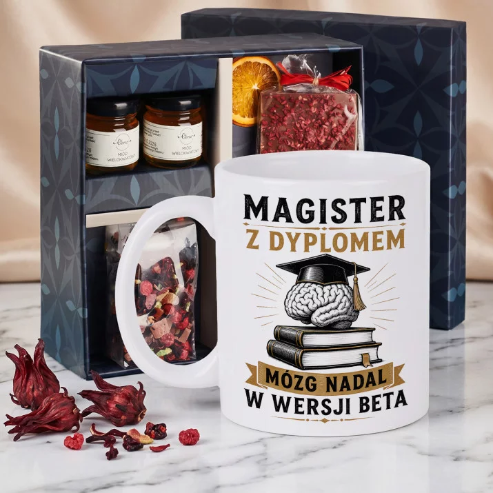 Zestaw Prezenowy Z Kubkiem Na Obronę Magistra: W Wersji Beta Zestaw Prezenowy Z Kubkiem Na Obronę Magistra: W Wersji Beta