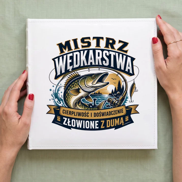 Album Na Zdjęcia Tradycyjny Dla Wędkarza Prezent Dla Mężczyzny: Duma Wędkarza