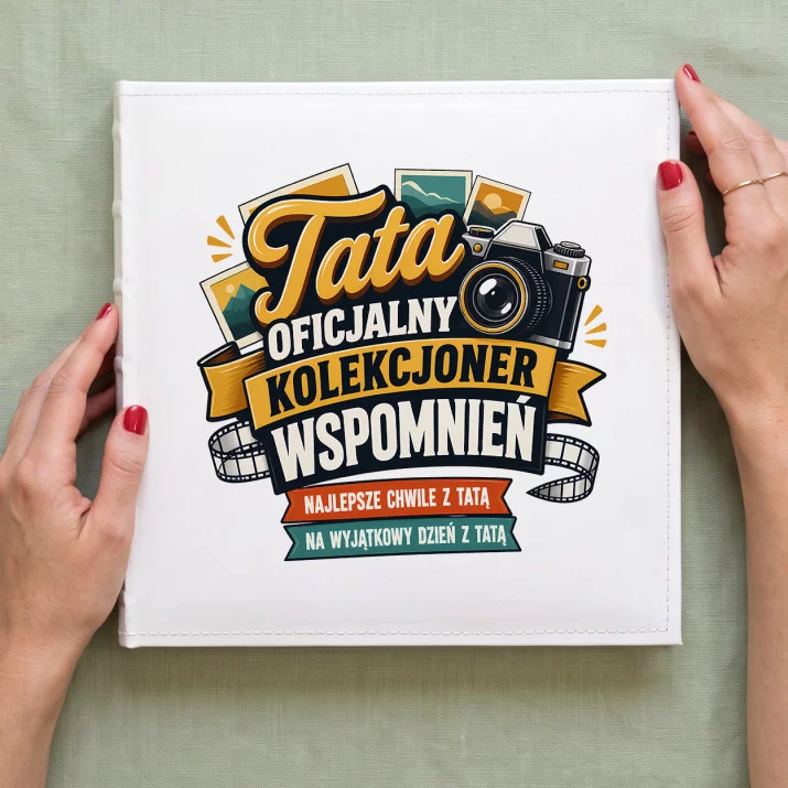 Album Na Zdjęcia Tradycyjny Dla Taty Prezent Na Dzień Ojca Dla Mężczyzny: Kolekcjoner Wspomnień Album Na Zdjęcia Tradycyjny Dla Taty Prezent Na Dzień Ojca Dla Mężczyzny: Kolekcjoner Wspomnień
