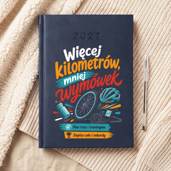 Kalendarz Książkowy A5 2027 Dla Kolarza Prezent Dla Mężczyzny: Chibi Na Dwóch Kołach Kalendarz Książkowy A5 2027 Dla Kolarza Prezent Dla Mężczyzny: Chibi Na Dwóch Kołach