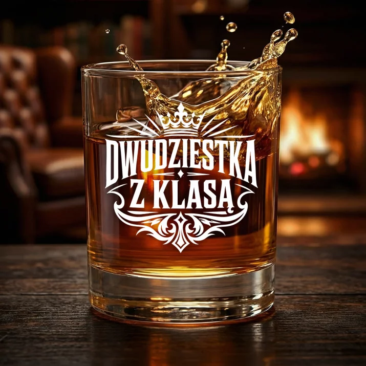 Szklanka Do Whisky Dla 20 Latka Prezent Na 20 Urodziny Dla Mężczyzny: Dwudziestka Z Klasą Szklanka Do Whisky Dla 20 Latka Prezent Na 20 Urodziny Dla Mężczyzny: Dwudziestka Z Klasą