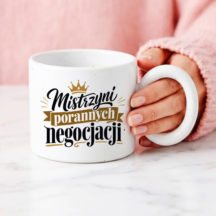 Kubek Z Okrągłym Uchem Dla Cioci Ze Żłobka Prezent Dla Kobiety: Suchy Humor Żłobkowy