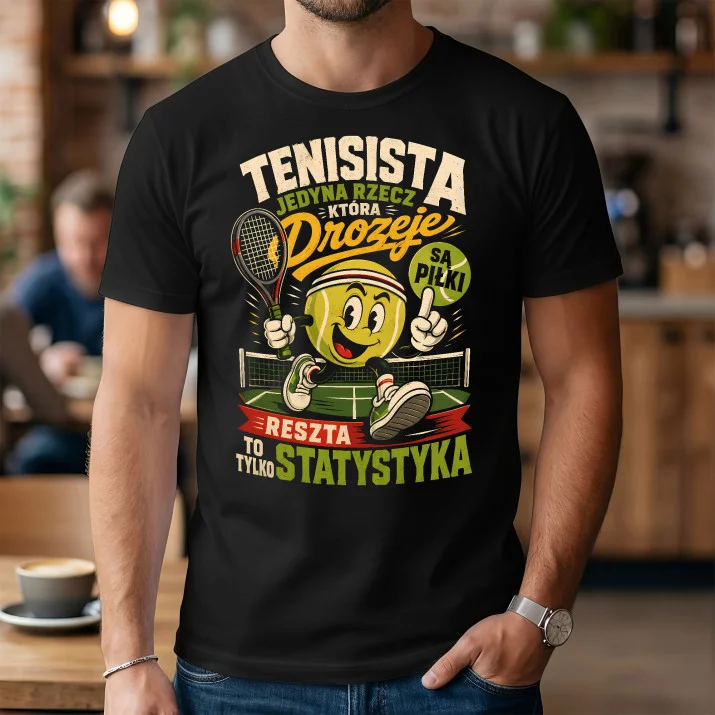 Koszulka Męska Dla Tenisisty Prezent Dla Mężczyzny: Tenisista