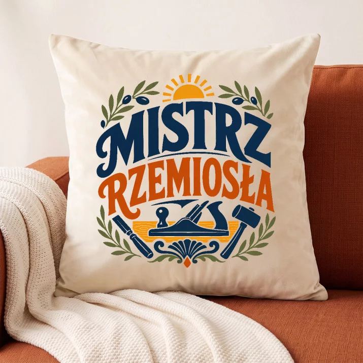 Poduszka Dekoracyjna Dla 19 Latka Prezent Dla Mężczyzny: Rzemieślnicza Duma
