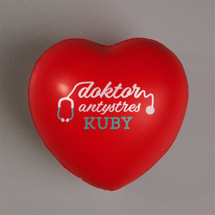 Doktor antystres - Piłeczka antystresowa serce