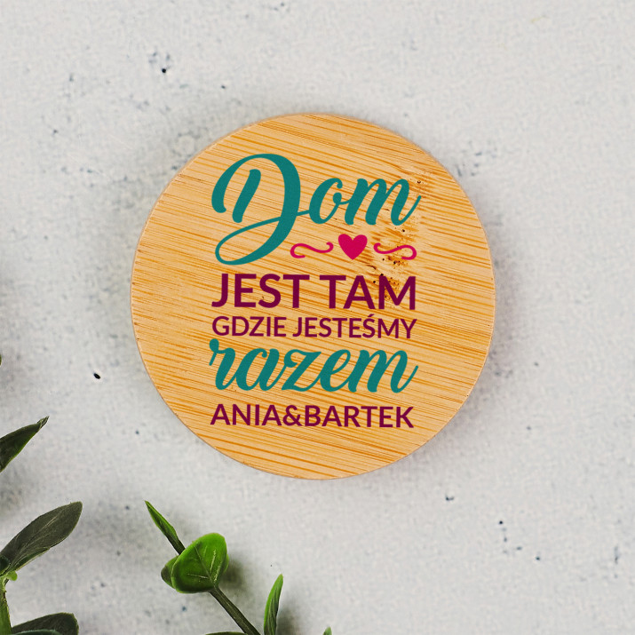 Dom jest tam - Magnes z otwieraczem do butelek