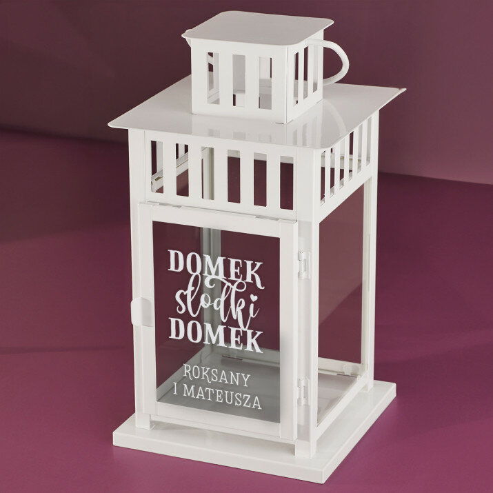 Domek słodki domek - Lampion