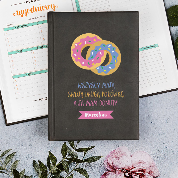 Donuty - Planer Książkowy A5
