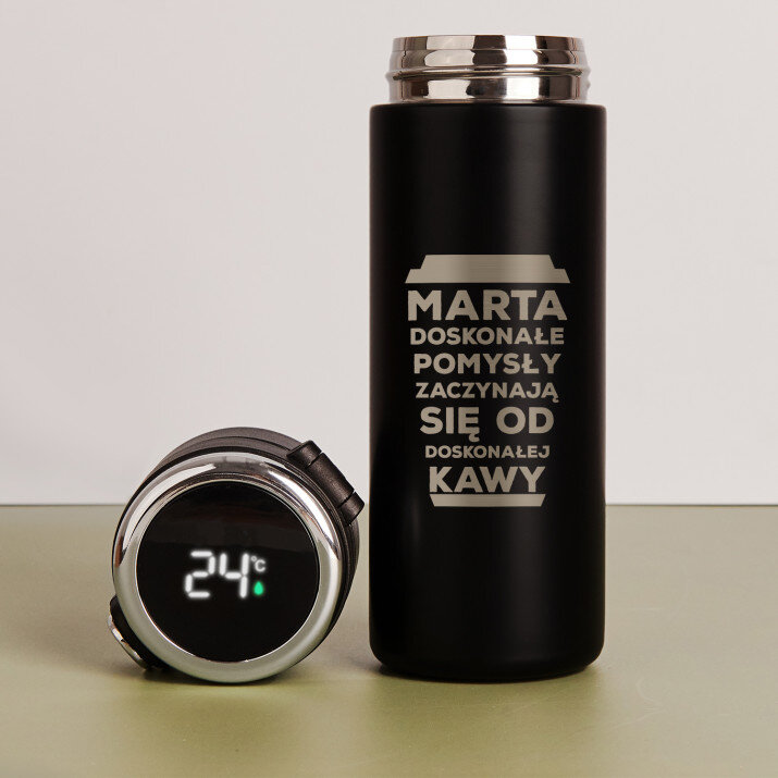 Doskonałe pomysły - Kubek termiczny z wyświetlaczem LED Doskonałe pomysły - Kubek termiczny z wyświetlaczem LED