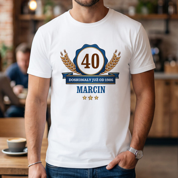 Doskonały od - Koszulka męska z nadrukiem