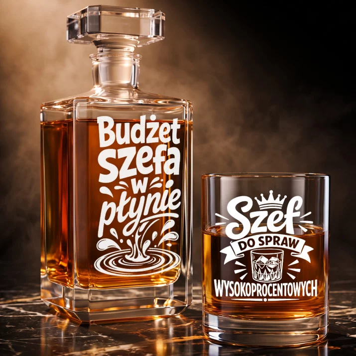 Zestaw Do Whisky Dla Szefa Prezent Dla Mężczyzny: Budżet Szefa W Płynie Zestaw Do Whisky Dla Szefa Prezent Dla Mężczyzny: Budżet Szefa W Płynie