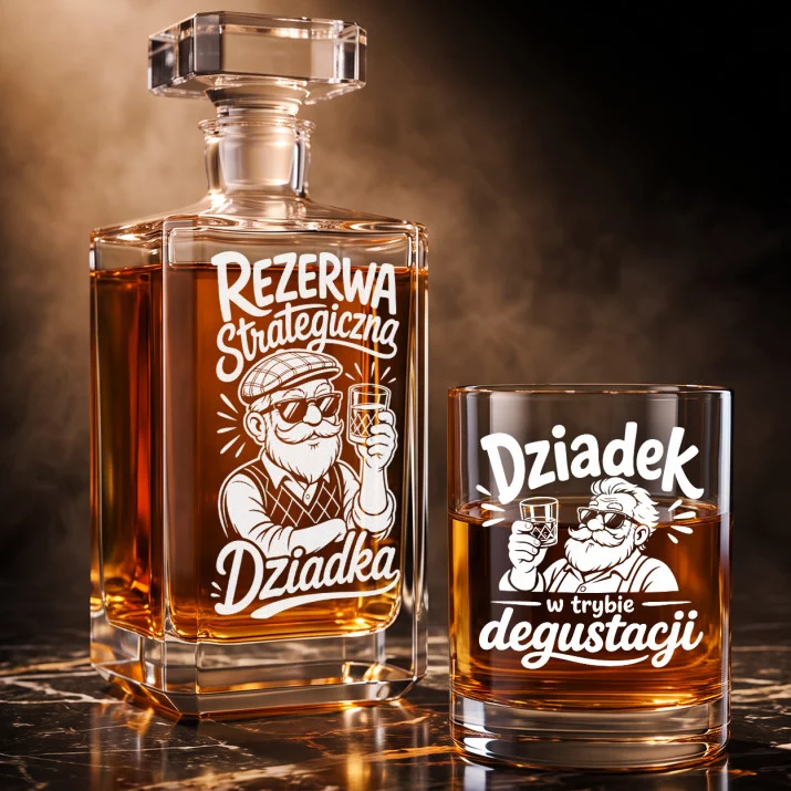 Zestaw Do Whisky Dla Dziadka Prezent Na Dzień Dziadka Dla Mężczyzny: Rezerwa Strategiczna Dziadka Zestaw Do Whisky Dla Dziadka Prezent Na Dzień Dziadka Dla Mężczyzny: Rezerwa Strategiczna Dziadka