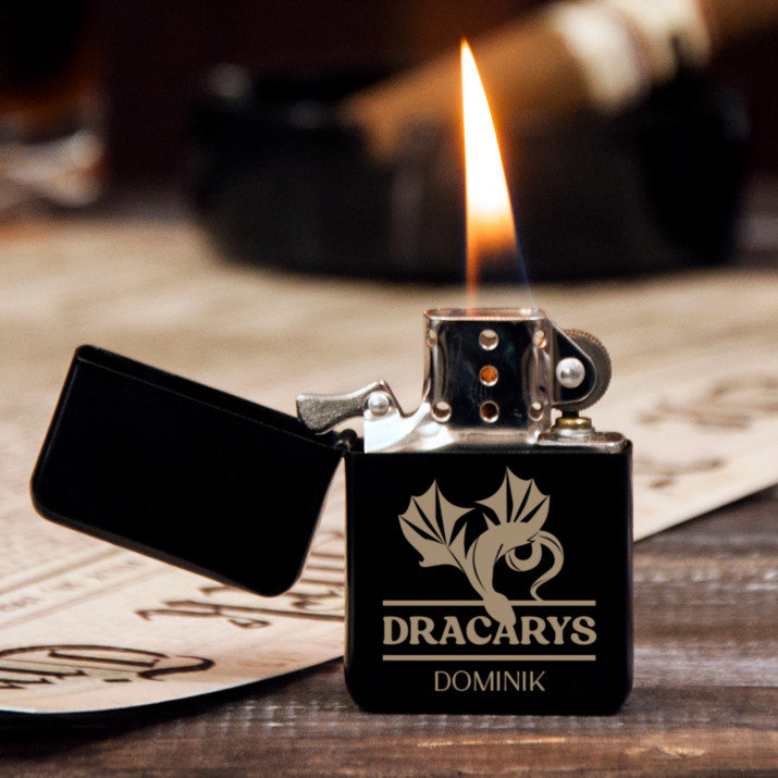 Dracarys - Zapalniczka z grawerem