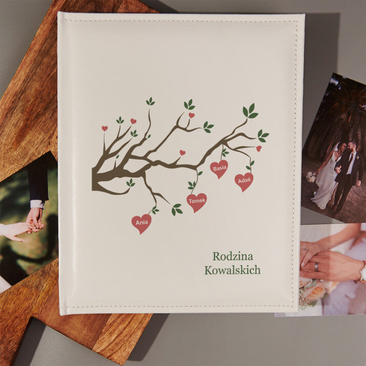 Drzewo Rodzinne - Personalizowany Album na zdjęcia