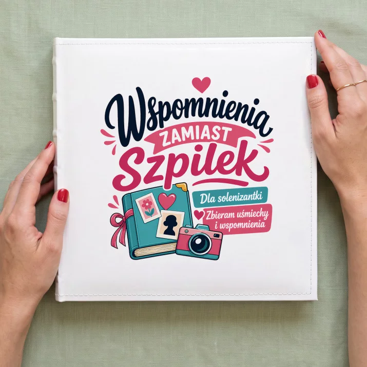 Album Na Zdjęcia Tradycyjny Na Imieniny Prezent Dla Kobiety: Kobiecy Humor Wspomnień