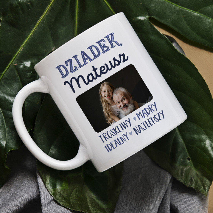 Dziadek cechy - kubek personalizowany